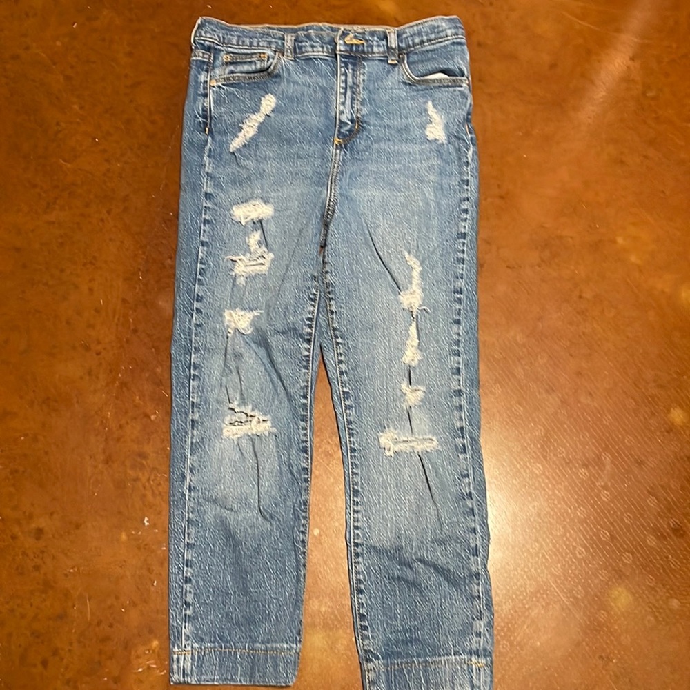 Girls/teens ripped jeans